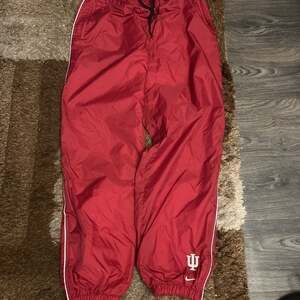 Vintage Y2K Nike Indiana Windbreaker Track Pants Red Striped Men's XL